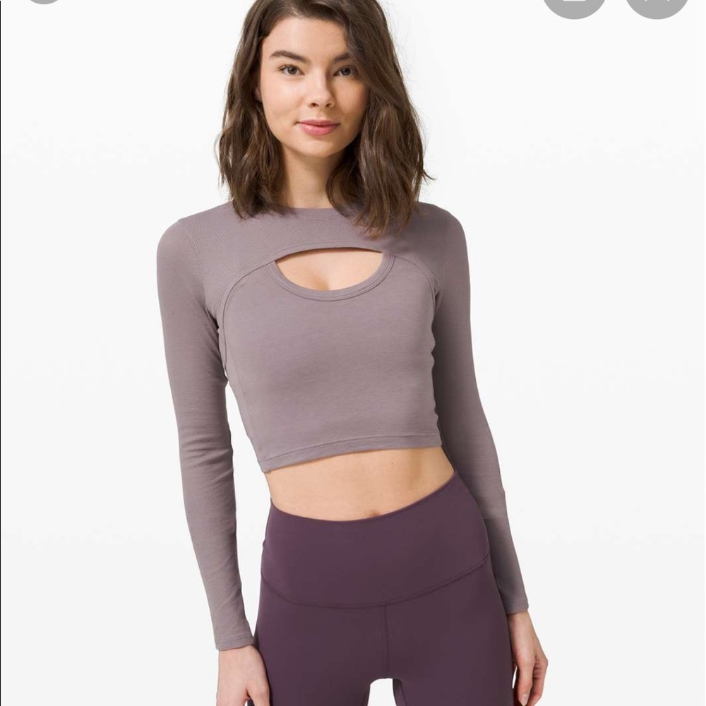 Lululemon Better Best Long Sleeve
Lunar Rock size 6
